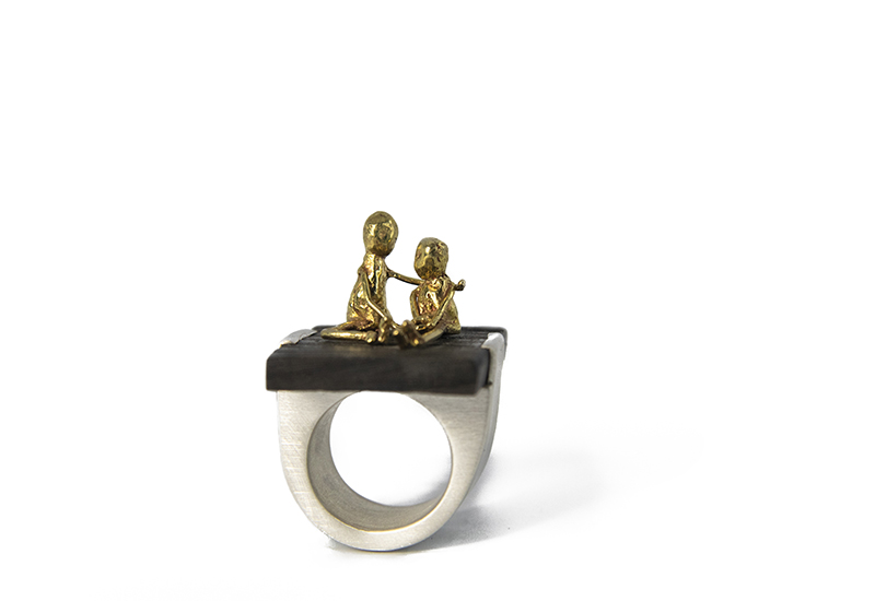<p>Emily, who graduated in 2019 with a BA in Glass, Ceramics, Jewellery & Metalwork, won the award for her Chaos Brooch from her most recent jewellery collection, <em>Chaos//Catharsis</em>.</p>
<p> </p>